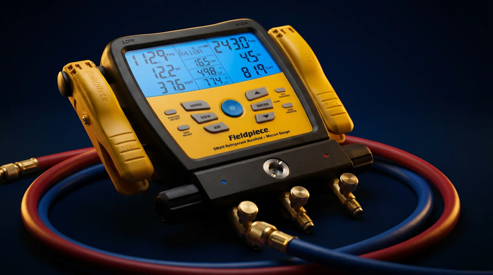 Digital gauge used to verify every Picture Rocks job