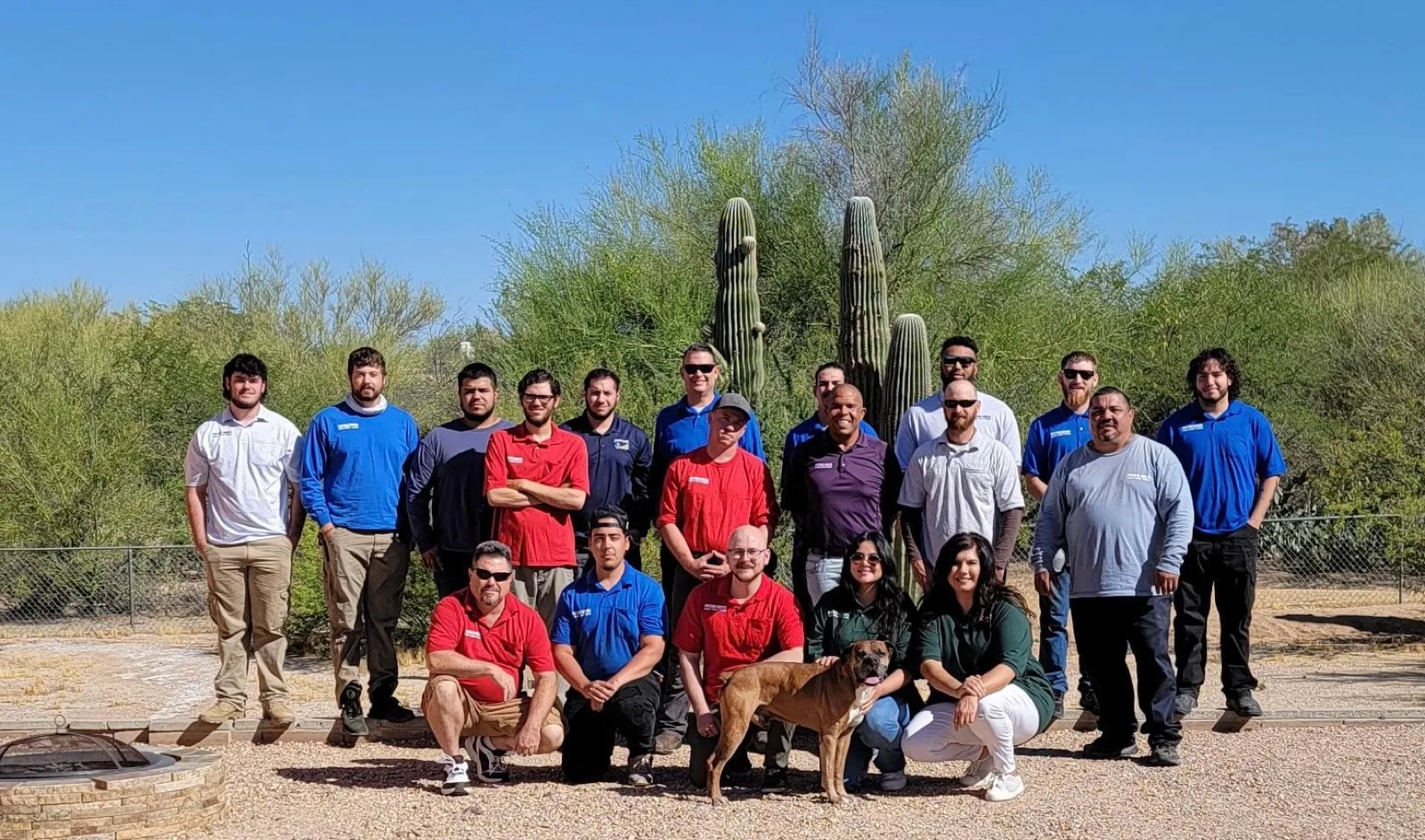 The Picture Rocks Cooling team in the Sonoran desert